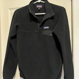 Patagonia Women's Lightweight Synchilla Snap-T - Size S - Colour Black